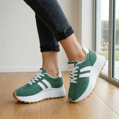 【35–45】👟Sportovní boty s tlustou podrážkou a platformou ve velkých velikostech – boty na každodenní nošení, které ženám přidávají na výšce