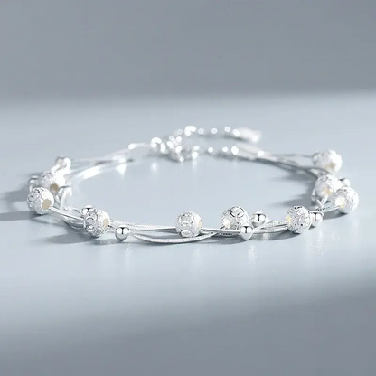 🥰✨【Kupte 1 a získáte 1 zdarma】💕 Nastavitelný náramek ze stříbra 925 pro ženy a muže