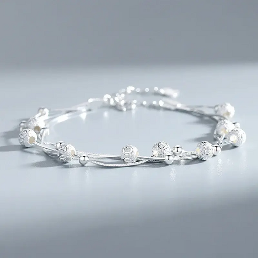🥰✨【Kupte 1 a získáte 1 zdarma】💕 Nastavitelný náramek ze stříbra 925 pro ženy a muže