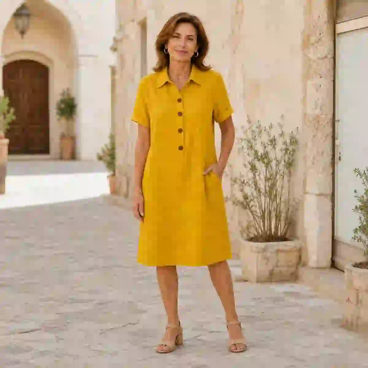 ⏳ ¡Oferta por tiempo limitado! ⏰【S-3XL】Vestido casual de verano cómodo, corte estilizado, moderno y versátil.