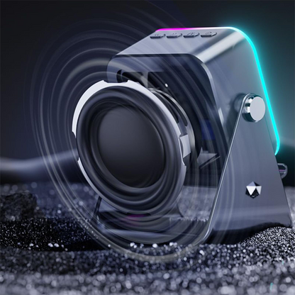 🔥📢 Głośnik Bluetooth 5 w 1 z ładowaniem bezprzewodowym i regulowanym uchwytem na telefon 🎶⚡- 4226287