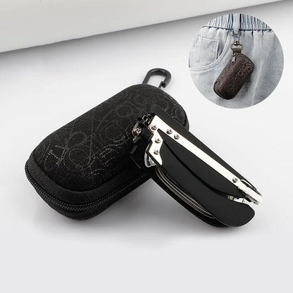 🔥Skladacie okuliare na čítanie s anti-modrým svetlom a puzdrom