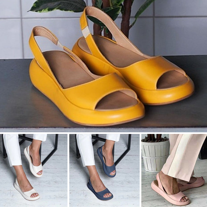 🔥👡【50% sleva 🔥】【35-43】Dámské pohodlné ortopedické sandály s tlustou podrážkou-3984779