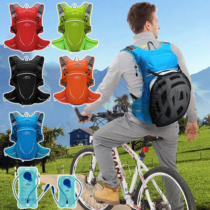 🔥🔥Mochila de ciclismo de gran capacidad, bolsa para correr al aire libre