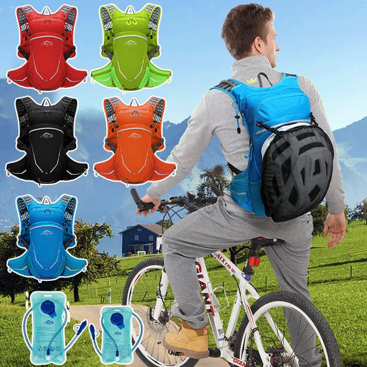 🔥🔥Mochila de ciclismo de gran capacidad, bolsa para correr al aire libre