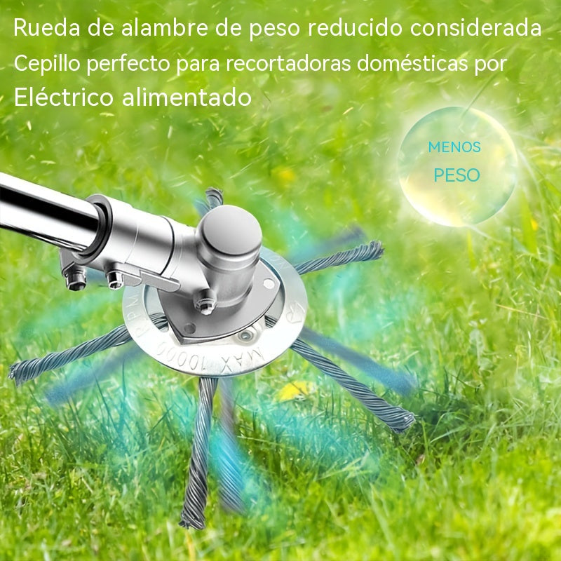 🔥Disco de corte para cortacésped de alambre de acero de 6 pulgadas