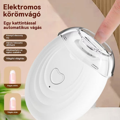 💅 Vásárolj 1-et, kapsz 2-t ingyen! ✨ Automata körömreszelő (1 darab), a biztonságos és gyengéd körömápolásért 👶🔧-4173919