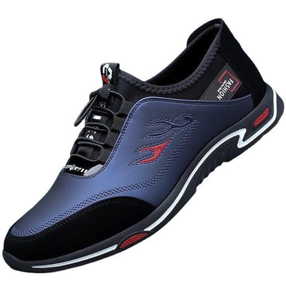 👞 Zapatos de negocios informales y transpirables para hombre de cuero genuino✅ Desodorante✅ Suela de cuero suave，De moda y versátil