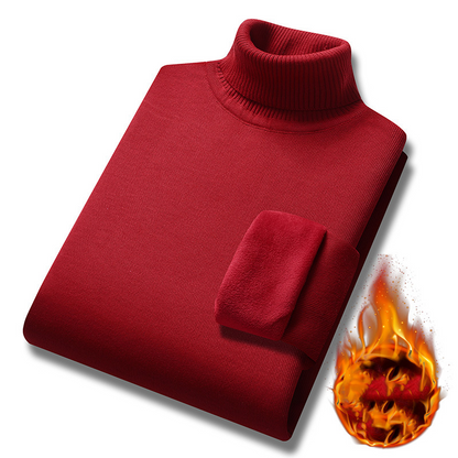 🔥【M-4XL】🔥 2025 w nowym stylu, lekki, luksusowy męski sweter z golfem, kaszmirowy sweter biznesowy na co dzień