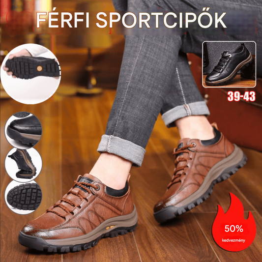 😎👍【39-48】 2025. éves ősz/tél. Új divatos férfi hegymászó cipők, laza sportcipők-4172444