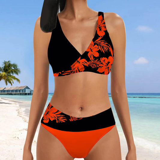 👙【S~5XL】2026 nuevo traje de baño de bikini de dos piezas para mujer