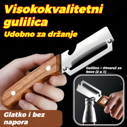 🔥【Kupite 1 i dobijte 1 gratis】Zadebljana gulilica od nehrđajućeg čelika za kuhinjsku upotrebu. - 4208410