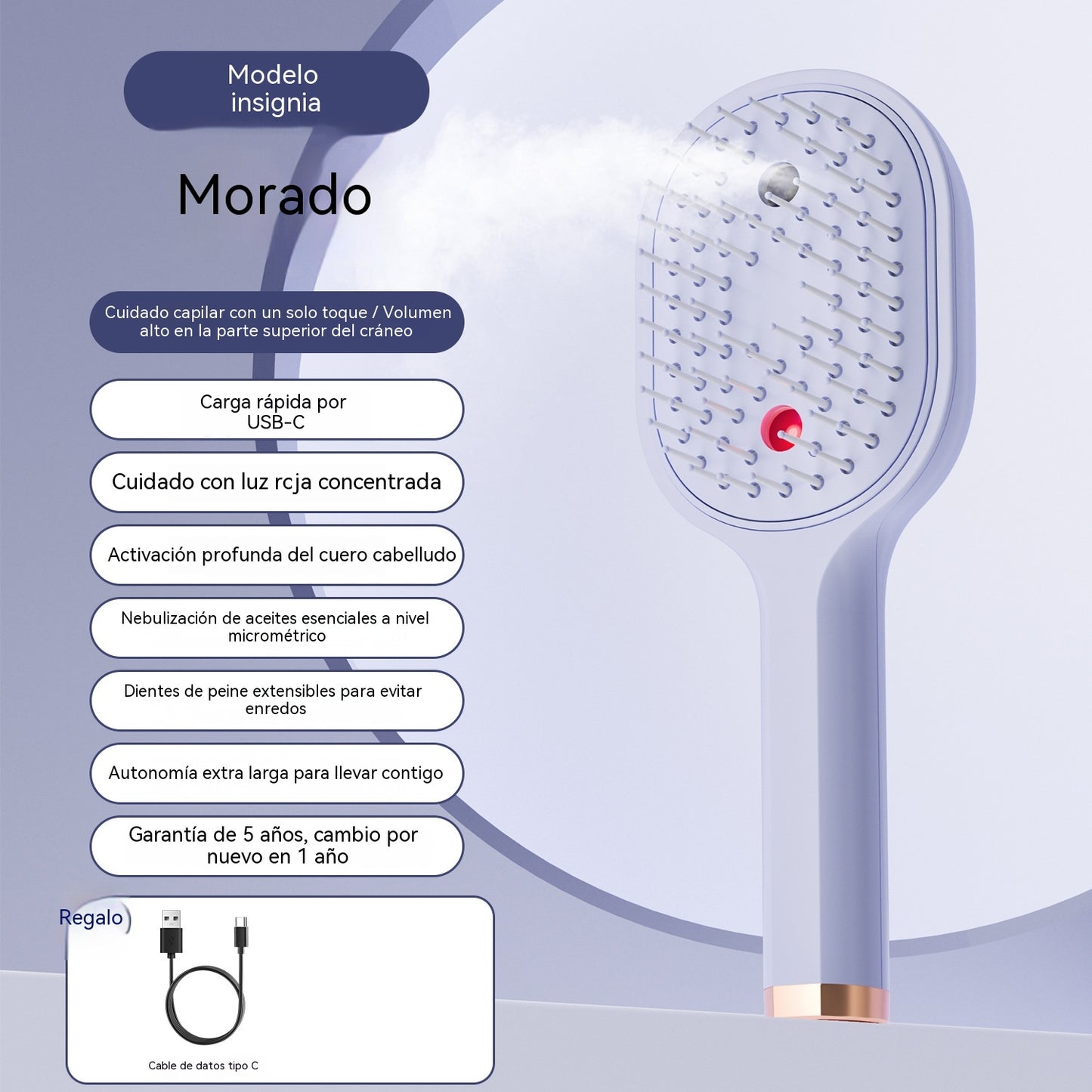 💖💨Un peine con función de pulverización de un solo botón para evitar eficazmente que el cabello se enrede.-4308899
