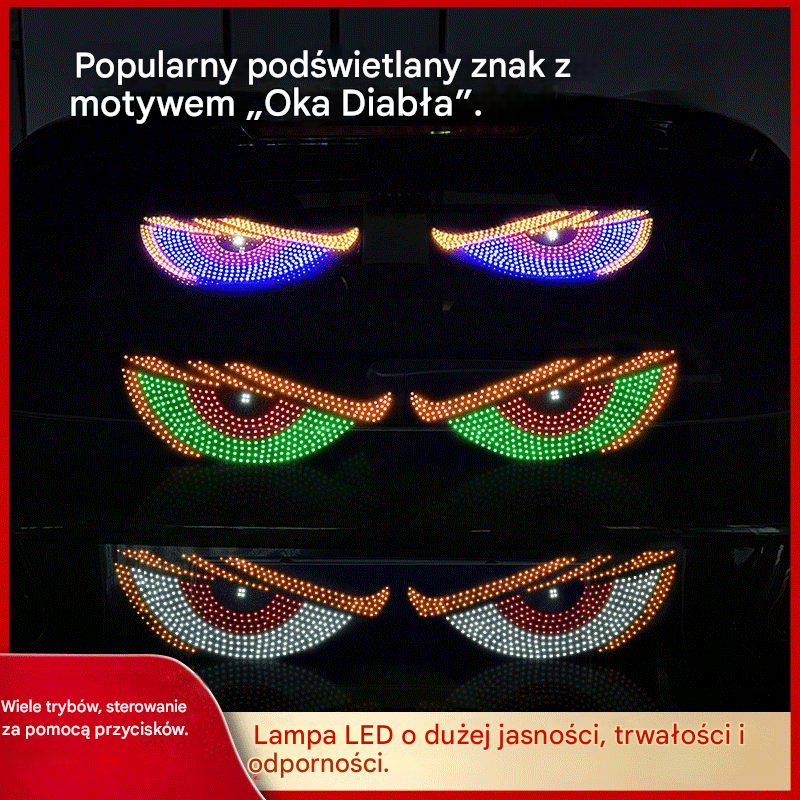 💡🎫 Miękki, cienki i elastyczny wyświetlacz LED do Twojego samochodu z możliwością personalizacji - 4206897