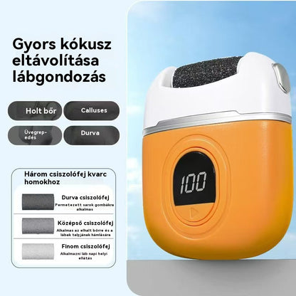 🦶🛁✨ Új elektrós lábcsiszoló, halott bőr eltávolítása a hasadékokból, pedikürhez szánt elektrós lábcsiszoló - 4193744