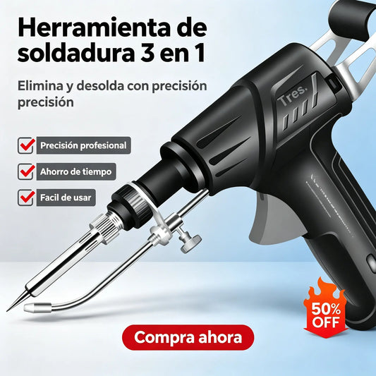 🔥🔩 Pistola de soldadura eléctrica manual, kit de soldadura automático ✅