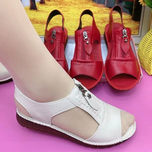 【35-43】Sandalias de verano con suela blanda y soporte de arco, casuales y cómodas.