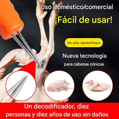 🦆Quitapelos eléctrico para aves de corral rápido-4331548