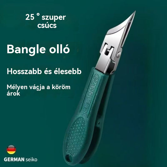 🔥【3 darabos készlet】✂️💅Új, ultravékony, ferde körömvágó otthoni manikűrhöz - 4189228