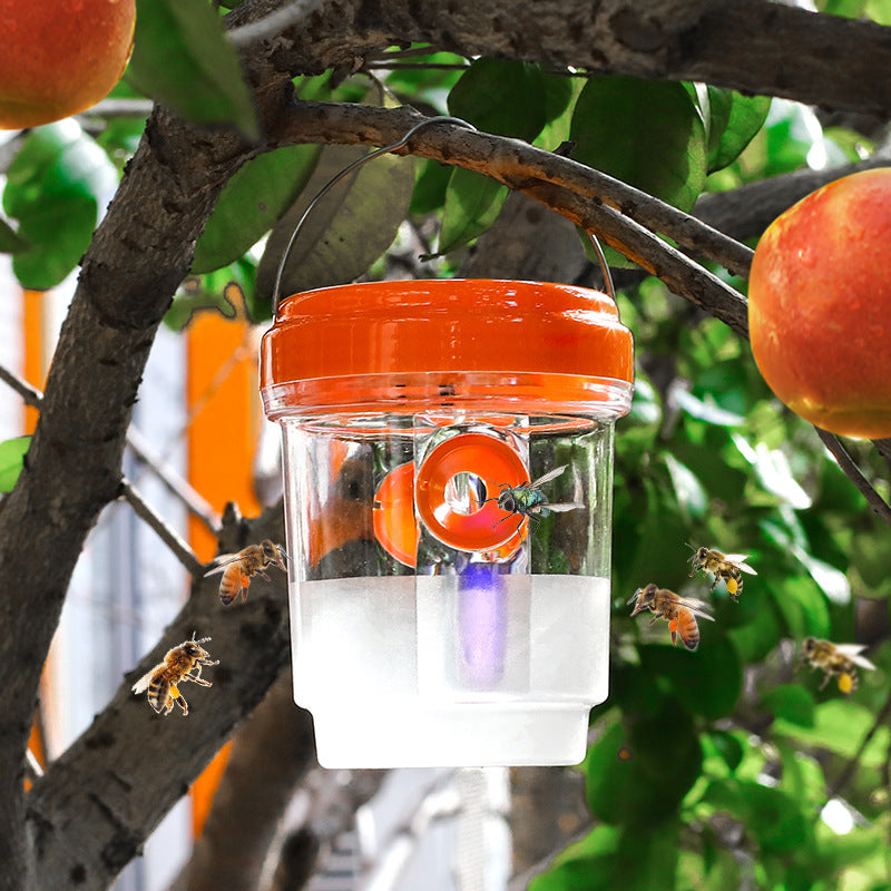 🐝☀️ Trampa solar para avispas para terraza y jardín 🔋🌿 – eficaz, recargable y resistente a la intemperie – sin productos químicos, para hasta 500 m² – ¡ahorra ahora!