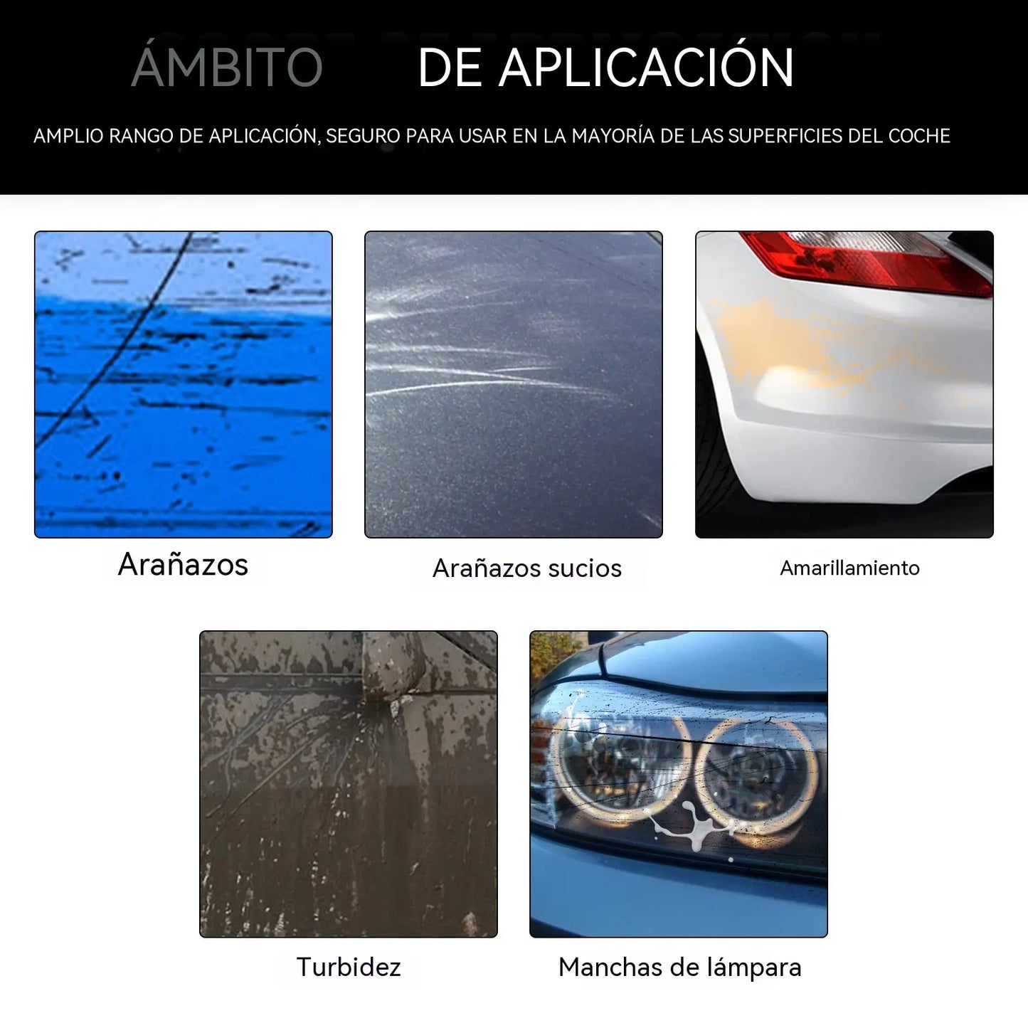 🔥Compra 1 y llévate 1 gratis🔥🚗💨Pasta reparadora de arañazos para coches, reparación de arañazos en la pintura, pulido y restauración.
