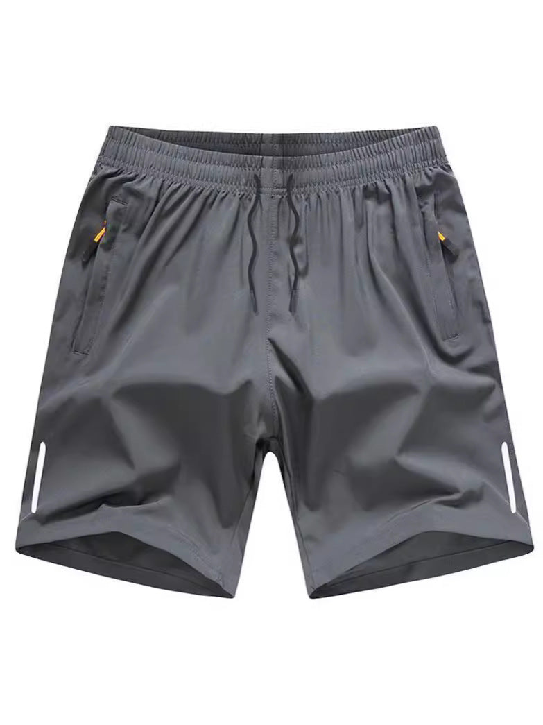 [Oferta especial] Nuevos pantalones cortos deportivos casuales de seda fría y secado rápido para hombre