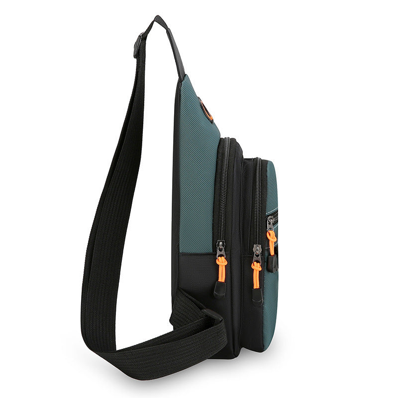 ☔️ ¿Lluvia? ¡Sin problema! ✨ Bolso bandolera impermeable con múltiples bolsillos. 🎒