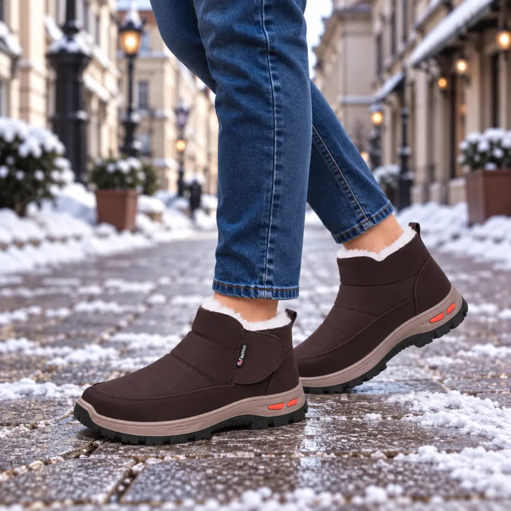 🔥【39-45】👟Zapatos de invierno para hombre hechos de puro algodón más terciopelo y pelo grueso.