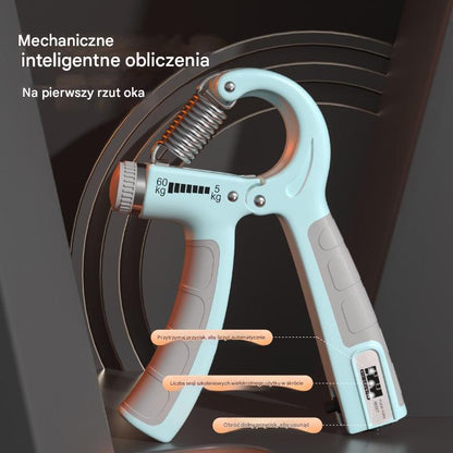 💪🔥 Trener siły nadgarstka z licznikiem i regulowanym oporem - 4221573