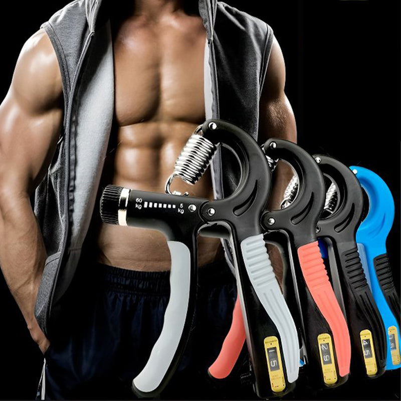 💪🔥 Trener siły nadgarstka z licznikiem i regulowanym oporem - 4221573