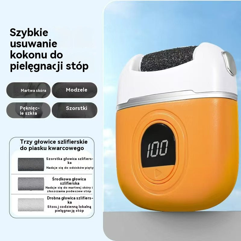 ✨Kup 1, otrzymaj drugi za darmo!🦶🛁 Nowy elektryczny szlifier do stóp, usuwanie martwej skóry z paznokci, elektryczny szlifier do stóp do pedicure - 4193789