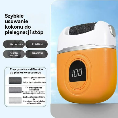 ✨Kup 1, otrzymaj drugi za darmo!🦶🛁 Nowy elektryczny szlifier do stóp, usuwanie martwej skóry z paznokci, elektryczny szlifier do stóp do pedicure - 4193789