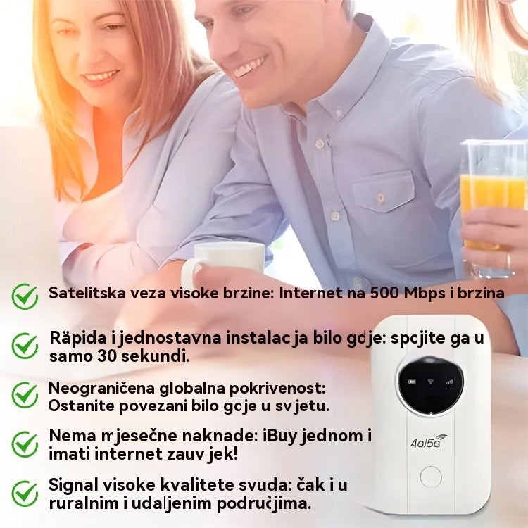 ✨✨【Brzi internet svuda】📶📱Kompaktni prijenosni 5G ruter - 4193997