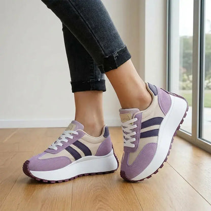 【35–45】👟Sportovní boty s tlustou podrážkou a platformou ve velkých velikostech – boty na každodenní nošení, které ženám přidávají na výšce