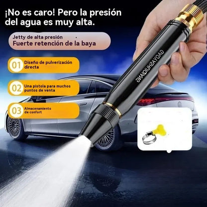 💧🚗🔥Compra 1 y llévate 1 gratis!🔥Nueva boquilla de lavado de autos de alta presión, universal para regar flores, lavar autos y limpiar el suelo