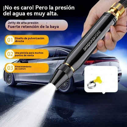 💧🚗🔥【50% de Descuento】Compra 1 y llévate 1 gratis!🔥Nueva boquilla de lavado de autos de alta presión, universal para regar flores, lavar autos y limpiar el suelo