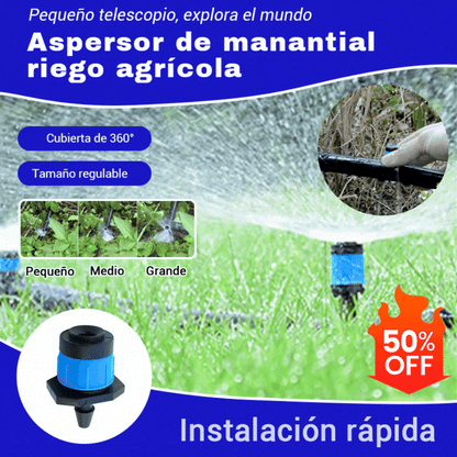 🔥【Oferta por tiempo limitado】100 goteros de riego ajustables💧 – ¡Ahorra agua, aumenta la producción!
