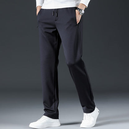 👖☀️【Letní nabídka 2026】【L–8XL】🔥Pánské letní business casual kalhoty – elastický pas, vhodné pro 45–135 kg