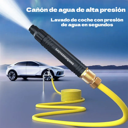 ✨Pistola de agua a alta presión para grifos domésticos. Ideal para lavar coches, limpiar suelos y diversas tareas de limpieza del hogar.