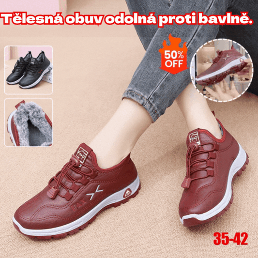 🔥🔥【35-41】 Zimné nové štýlové čisté ručne vyrábané dámske topánky z pravej kože a zamatu_4118435