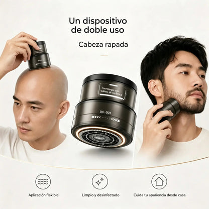 📢📢 ¡50% DE DESCUENTO! ⏰ Afeitadora eléctrica inteligente 2 en 1 para cabezas calvas y recortadora de barba con pantalla digital