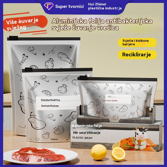 🔥🔥30 antibakterijskih vrećica od aluminijske folije, po cijeni od 24 eura, vrlo su praktične za korištenje i imaju izvrsne učinke očuvanja.-4182551