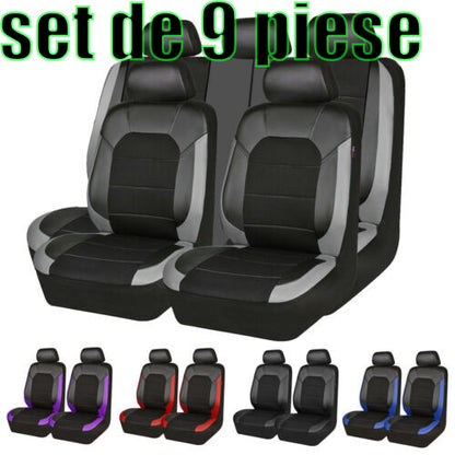 🚗🚗 Univerzální sada měkkých kožených autopotahů