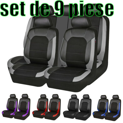 🚗🚗 Univerzální sada měkkých kožených autopotahů