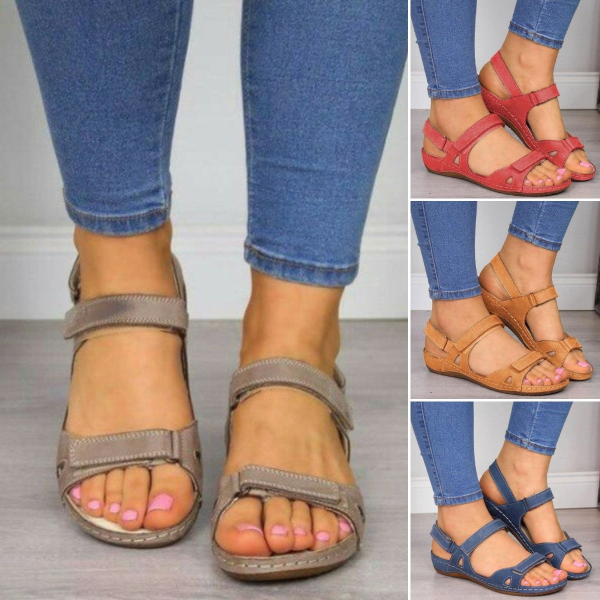 💃🌞 A la moda y frescas: las nuevas sandalias casuales que llegan para brillar