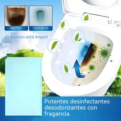 🧹【¡Compra 1 y recibe 1 GRATIS!】✨ 200 unidades de pastillas limpiadoras multiusos antibacterianas y desodorizantes | Aptas para madera dura, suelos laminados, azulejos y paredes de autocaravana