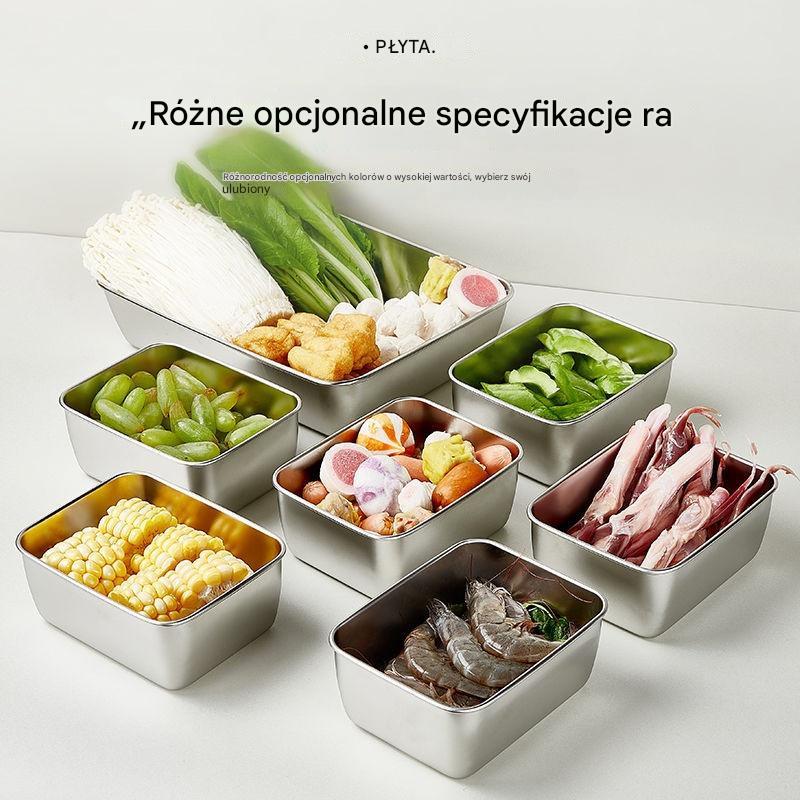 【50% OFF】😍 【10 za】Pudełko do przechowywania żywności ze stali nierdzewnej, specjalnie uszczelnione i zapobiegające zamarzaniu - 4199627
