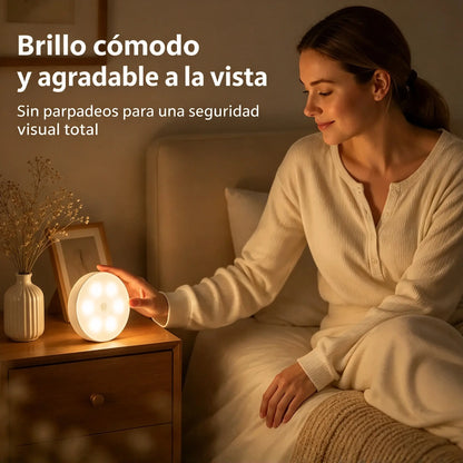 🔥【2 piezas por 25 euros】🏡💡Luz LED inteligente que detecta el cuerpo humano, fácil de cargar y práctica