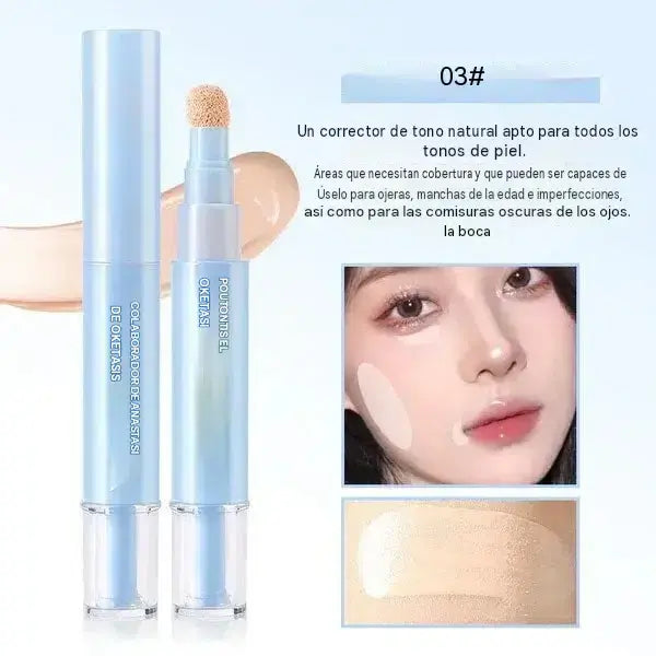 🔥🔥¡Compra uno y llévate otro gratis! 💄Corrector líquido hidratante multifuncional en formato lápiz.