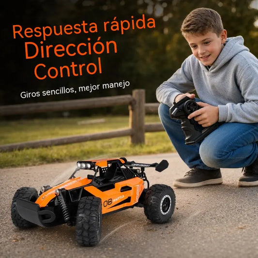 🚙💨 Coche RC 4x4 para Pequeños Aventureros — ¡Supera Obstáculos y Conquista Cualquier Ruta!